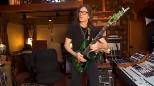 Steve Vai - Bad Horsie live at his Home Studio 2020 using Ibanez PIA