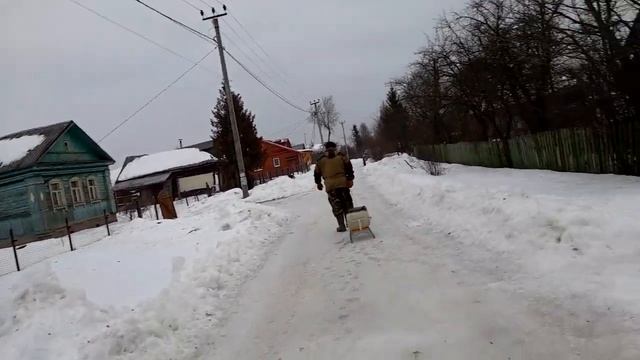 Идем за водой в гололед смотреть онлайн