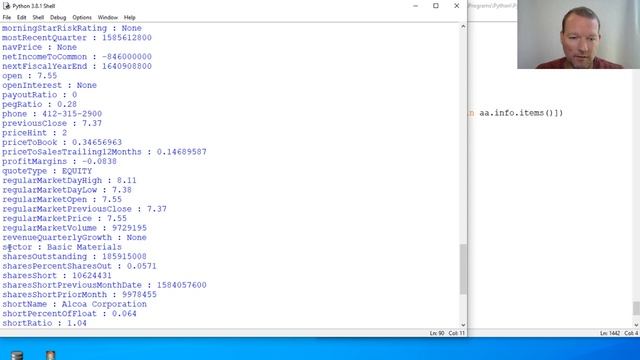 Python Basics Tutorial Find Important Stock Market Data With Yfinance