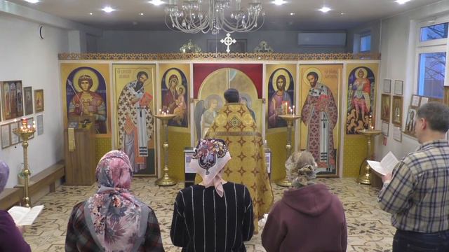 Молебен с акафистом вмц. Анастасии Узорешительнице. (27.02.2024 вт) смотреть онлайн