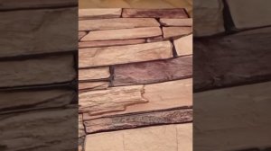 Реальное видео Как наносить клей на панели ПВХ.