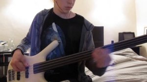 Fretless Bass Cover - Spirit Crusher (by Death)