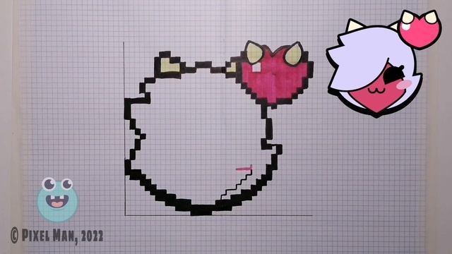 Как нарисовать значок МАЛЕФИСЕНТА КОЛЕТТ по клеточкам || Бравл Старс | Brawl Stars смотреть онлайн