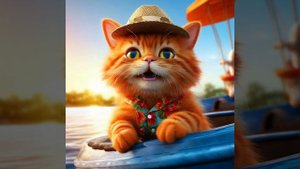 Котик путешествует по странам мира 12. Мяу Мяу Мяу. The cat travels around the world 12. Meow #cat