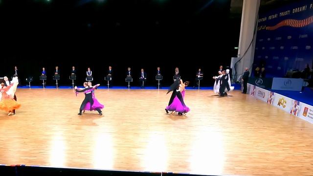 Танго, фокстрот, квикстеп. ROC 2021. Бальные танцы. Ballroom dance. Tango, slow foxtrot, quickstep смотреть онлайн