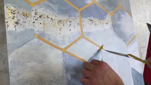 Подробнейший Урок _ Декоративная Штукатурка _ Геометрия смотреть онлайн