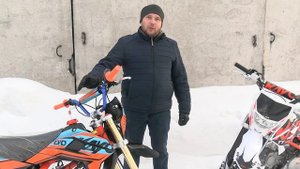Питбайк KAYO EVOLUTION YX125EM 17/14 KRZ. Сравнение с BASIC. Питбайк, мопед, мотоцикл - что выбрать