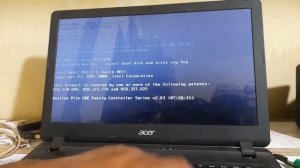 No Bootable Device -- Insert Boot Disk and Press Any Key