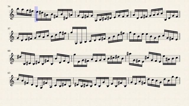 ALLEGRO IN A MINOR FOR VIOLIN - ALLEGRO VIVACE APPASSIONATA  DRAFT