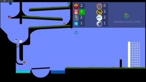Champions League Extra 64 Clubs Beat The Keeper Marble Race / Marble Race King
