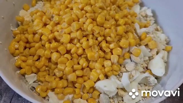 Салат с крабовыми палочками и китайской капустой/весенний/?#салатскрабовыми#салатскапустой