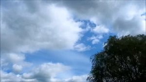 Движение облаков. Ускоренная съёмка.