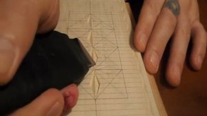 Геометрическая резьба по дереву для начинающих!!!