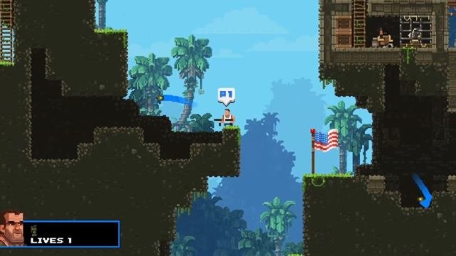 Обзор игры - Broforce