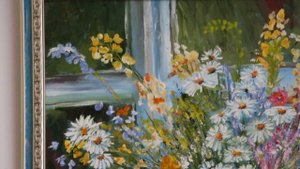 Картина маслом Любимые цветы