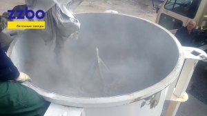 Работа бетонных заводов с растаривателем биг-бэгов цемента РБ-2