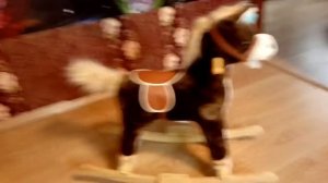 Обзор лошадки качалки :)