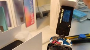 Power Adapter Xiaomi MDY-11-EZ тестирование нагрузкой 30W
