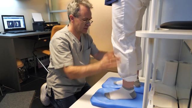 Изготовление индивидуальных ортопедических стелек
