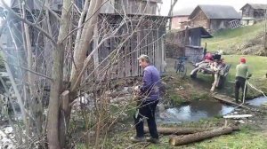 STIHL - MS 180 валка дерев