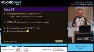 [VDTRIESTE22] Java 11 to 17 - Exciting New Features - Conference by Simone Bordet
