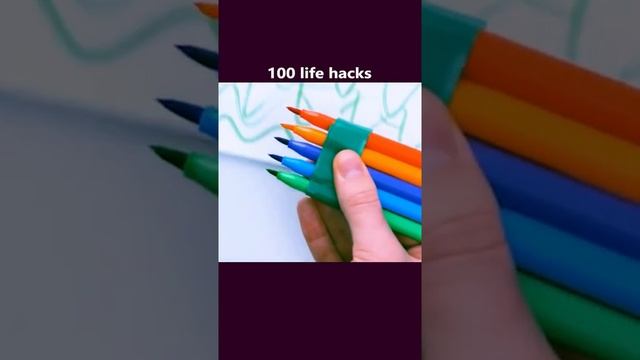 Умелые ручки с маркером / Лайфхак смотреть онлайн