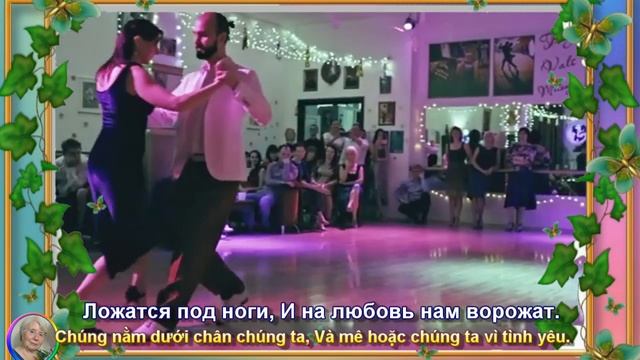 Грустит кленовая листва - Исп. Лариса Гордьера; Танцуют А. Салиенко и Е E.Назарова (Subtitles) смотреть онлайн