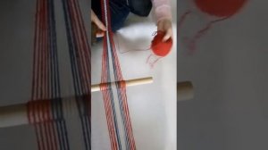 Как соткать простой пояс