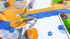 Dye Hard - Gameplay Walkthrough Part 1 Multiplayer Map Paint Battle Defense (iOS, Android Gameplay)