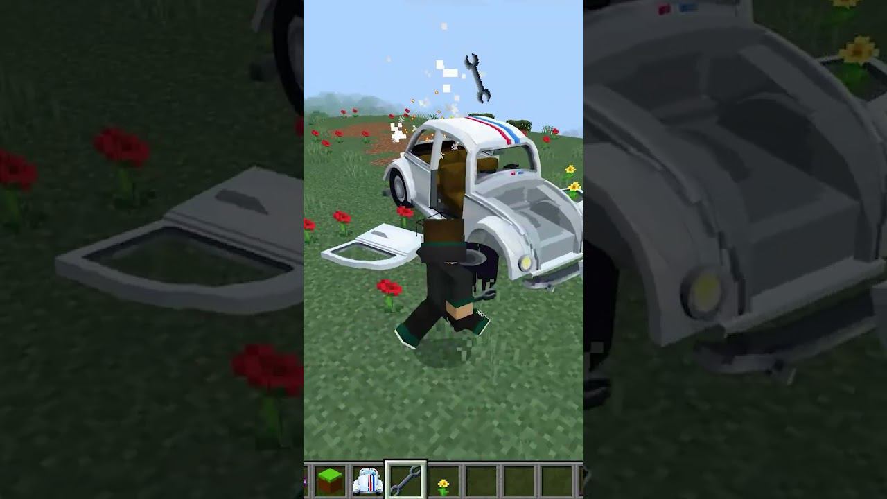 Реалистичная МАШИНА в Майнкрафт ПЕ - Скачать мод для Minecraft Bedrock смотреть онлайн