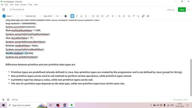 Java Data Types| Java for Selenium| Selenium web Automation| Core Java for beginners| Malayalam| #7