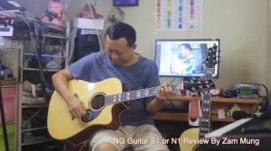 NG Guitar S1 or N1 Comparison - Review By Zam Mung -Happy Birthdayပါ