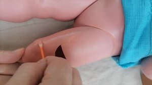 Реставрация немецкой антикварной куклы из тортулона