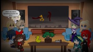 [G.I]Aether&Lumine+MVH React to Combat God (Request)//Lazy\\