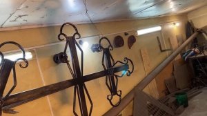 Крест металлический холодная ковка с размерами