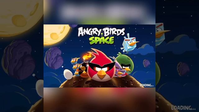 Angry Birds Space old and new theme смотреть онлайн