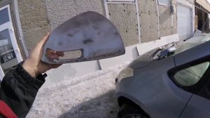 Замена крышки левого зеркала на TOYOTA Ractis 2005 год.