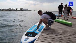 В Ростове провели первый костюмированный SUP-фестиваль