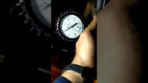 Ого !!!Давление масла в 4d56 после 60 000 пробега после капремонта !!!!