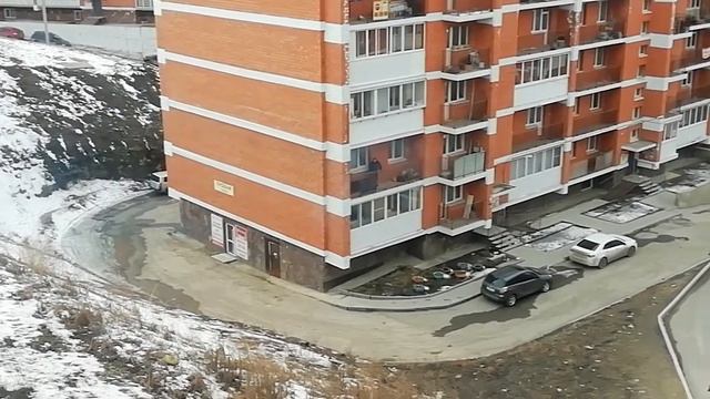Возгорание на балконе, Березовый, Иркутск 28.03.2019