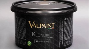 VALPAINT KLONDIKE LIGHT декоративная краска. Инструкция по нанесению