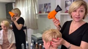 БЫСТРАЯ УКЛАДКА НА КОРОТКИЕ ВОЛОСЫ СОВЕТЫ ОТ НАТАЛЬИ ШАРОПАТ