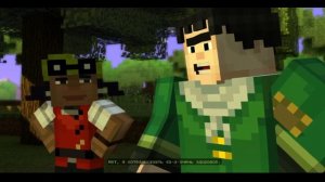Майнкрафт стОришка|Прохождение Minecraft Story Mode #1