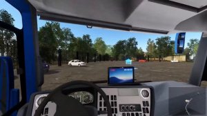 Bus Driver Simulator. Просто играю - по городу Солнечногорск