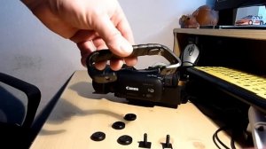 Canon legria HF G30 detail ručka