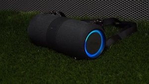 Sven PS-340 звучание и подсветка в вечернее время