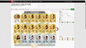 SQUAD BUILDER FIFA 16. Сборка состава ФИФА 16