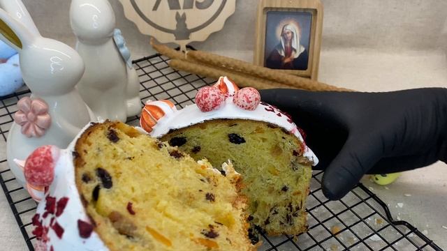 Итальянский Панеттоне (кулич)