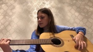 Обучение игре на гитаре используя мелодию произведения " У синего моря"