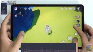 Honor Pad X9 test game Genshin Impact Max Graphics 60 FPS